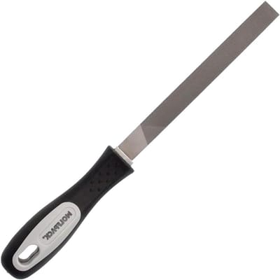 Handvijl - Metaalvijl - Metaal Bewerken - Parallelle Greep - 10 cm - Meerkleurig