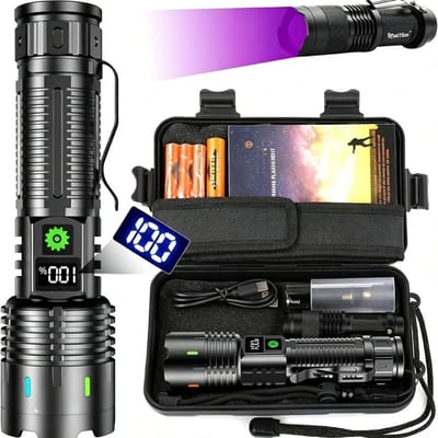 CLGP® Militaire Zaklamp – Kampeerlamp – Zaklamp