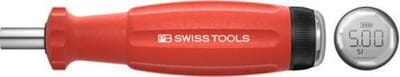 PB Swiss Tools - Digitale Momentschroevendraaier met D 6,3 Bithouder - 500 cN m