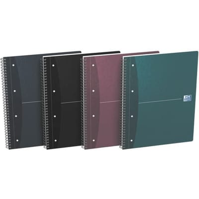 Oxford 100104364 Collegeblok Diverse kleuren DIN A4+ Geruit Aantal paginas: 90