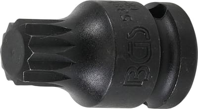 BGS Kracht dopsleutelbit - lengte 43 mm - 1/2 - veeltand (voor XZN) M16