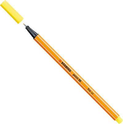 STABILO point 88 - Fineliner 0,4 mm Citroen Geel - per stuk