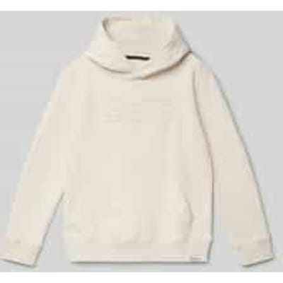 Hoodie met labelpatch