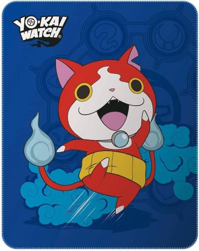 Yo-Kai Watch Gang - Fleeceplaid - 110 x 140 cm - Blauw