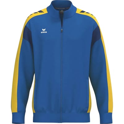 Erima Celebrate 125 Trainingsjack Kinderen - New Royal / Geel | Maat: 116