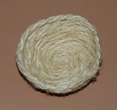 Vogelnest - Inlegnest sisal klein (9 cm)