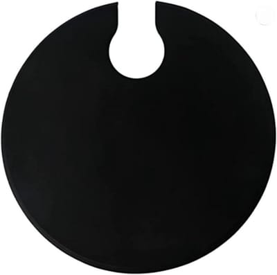 Sous Vide Deksel - Kookhoes Siliconen - Precisie Koken - Hittebestendig Duurzaam - 28 cm Diameter - Zwart