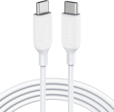 Anker PowerLine III USB-C naar USB-C Power Delivery 1.8m - Wit