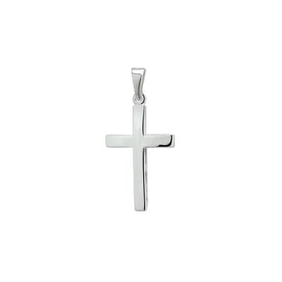 BJ 1323297 Hanger kruis in 925 zilver breedte 14 mm hoogte 24 mm