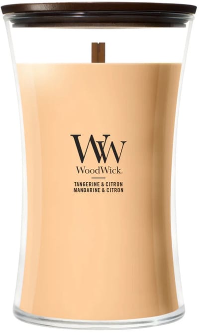 WoodWick Hourglass - Tangerine & Citron - Large Geurkaars - 130 branduren