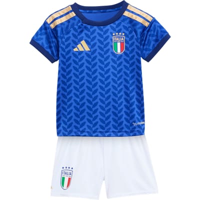 Adidas Italy Truien/Replica's Baby - Blauw - Maat 75 - 80 CM - Poly Mesh