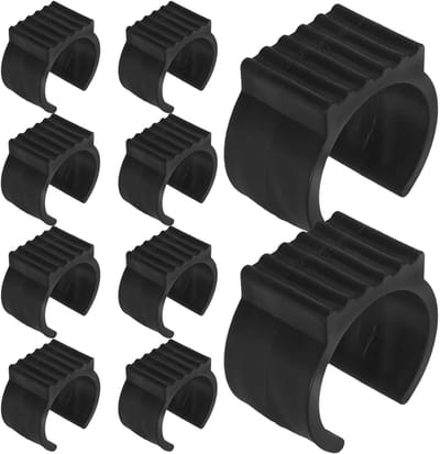 Reservepads voor hangmatstandaard-poten - 20 stuks antislip voetbeschermers voor buizen 38-42 mm, ideaal voor stabiliteit en bescherming