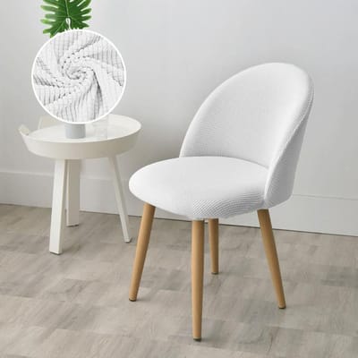 1/2/4/6 pièces housse de chaise en bec de canard housses de fauteuil polaire nouveau Style élastique housse de chaises scandinave pour cuisine hôtel maison 1 Piece