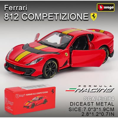 Bburago Ferrari Serie Meerdere Stijlen Sp3 F50 F12Tdf 488Gtb Laferrari Automodel Collectie Kinderen Kerstcadeau Speelgoed Voor Jongens