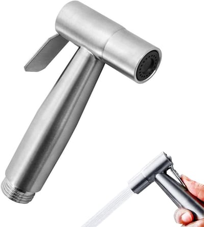 Badkameraccessoires - Toiletdouche - Handdouche - Douchekop - Zilver