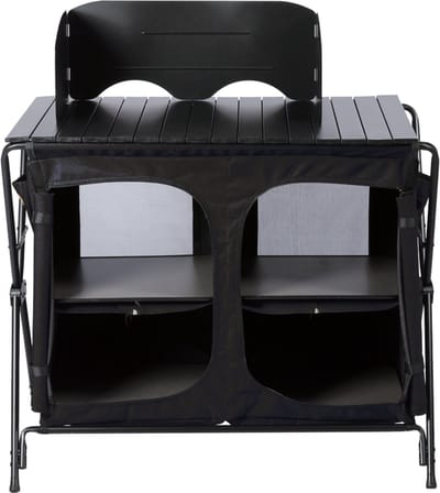 Redwood - Campingkast - Boole Double Kookkast Black - Zwart