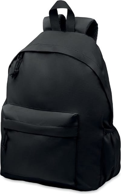 Basic rugzak - Rugtas - Schooltas - Gymtas - Duurzaam - 40 x 30 cm - RPET - zwart