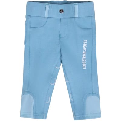 Qhp Rijbroek Qhp Bobby Kids Lichtblauw - 68