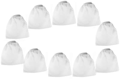 Dailygoods- Stofzuigerzakken 10 Stuks - Lekvrije Reservezakken - Nagelstofzuiger Accessoires - Hoogwaardige Vliesstof - Stabiele Prestaties - Herbruikbaar - Stofzuigerfilters