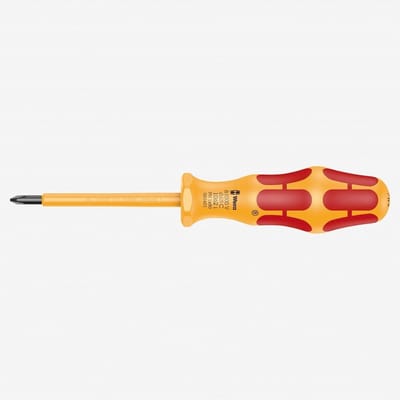 Geïsoleerde Schroevendraaier - VDE Schroevendraaier - Veilig Elektra Werk - Gekruiste Punt - 17.8cm Lengte