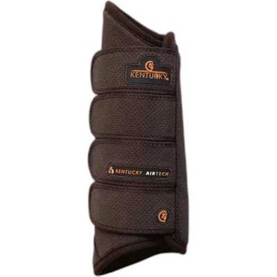 Kentucky Horsewear - Kentucky Horsewear Beenbeschermers Eventing Air Tech Hind Bruin - middel