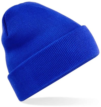 Recycled polyester muts Beechfield Original Cuffed