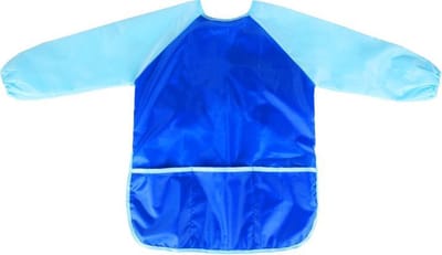 verfschort - blauw kliederschort - verfschort kinderen - waterdicht schort - knutselschort - kliederschort