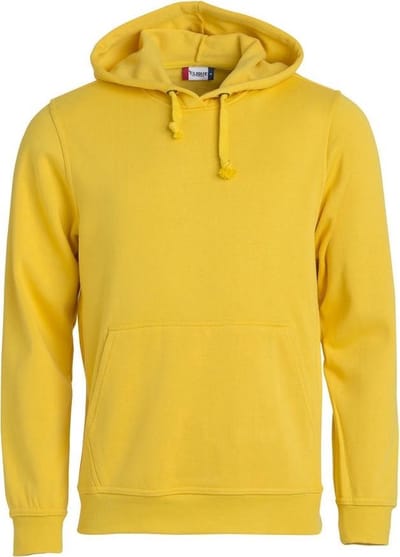 Clique Basic hoody Lemon maat XS