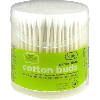 Pretty Papierstam Katoenen Knoppen 200 st