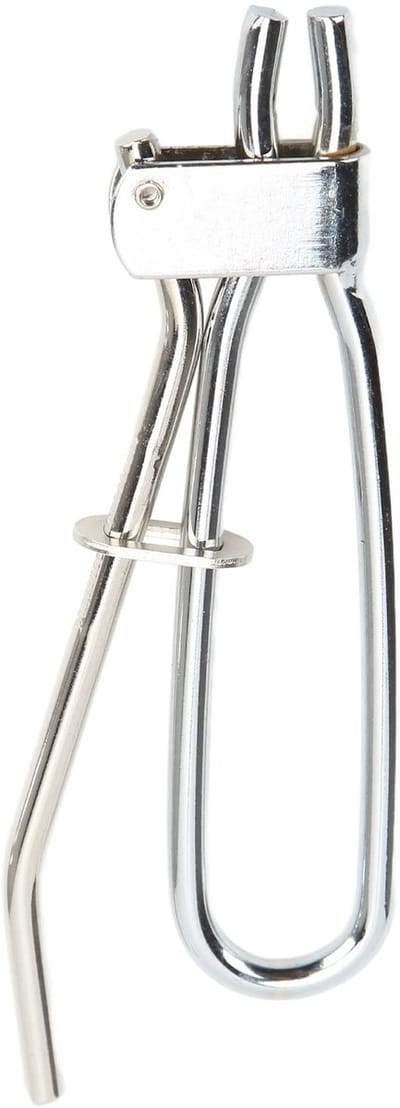 Dailygoods- Slangleidingklemtang Chroomafwerking - Gereedschap voor Vloeistofslangklem - 12 mm Opening - Geschikt voor Motorfietsen/ATV's/Auto's - Multifunctioneel - Staal - Slangklem