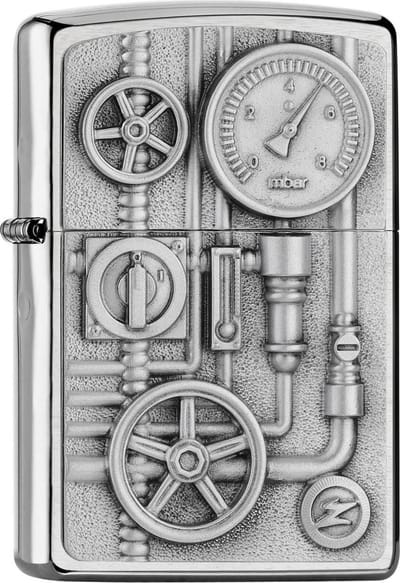 Aansteker Zippo Steam System Emblem