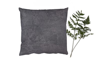 Sierkussens - Kussentjes Woonkamer - 50x50 cm - Leisteen - Beton - Natuursteen - Grijs - Industrieel