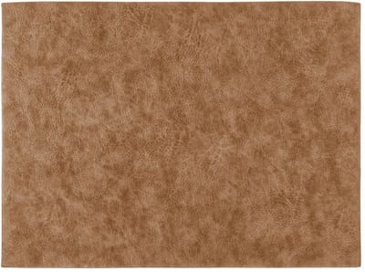 Placemat TROJA - SET/6 - kunstleer - 33x45 cm, brons