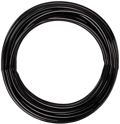 Dailygoods- Persluchtslang 12m - Flexibele Luchtslang - Polyurethaan - 10mm/6,5mm - Hoge Drukvastheid - Zwart