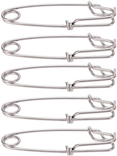 Dailygoody - Lange Lijn Clips - Rvs Snap Clip - Sterke Trekkracht