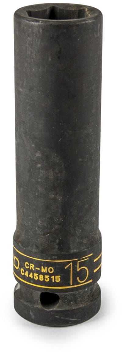 1/2'' Zeskants vlakke slagmoerdop-lang