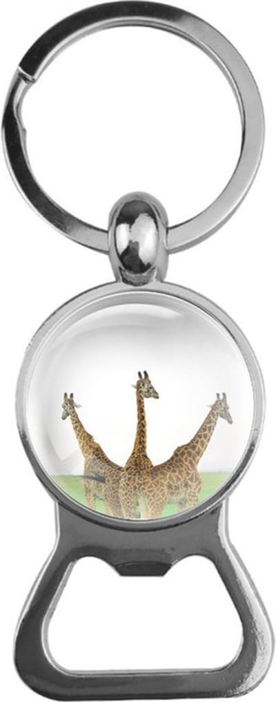 Bieropener Glas - Giraffes