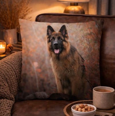 Velvet Loyal Companions Collection Kussenhoes - Hond - 45x45 cm