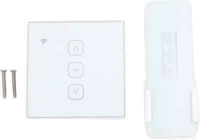 Smart Schakelaar Paneel - Raamopener Controle - Huis Automatisering - Geïntegreerde Regensensor - 10 x 10 x 5 cm - Wit