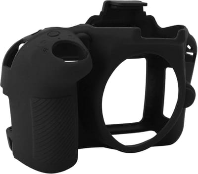 Store_7 - Camera-siliconenhoes - Lichtgewicht Bescherming - Verbeterde Grip - Wasbaar Materiaal - Geschikt voor D3300 D3400 - Zwart