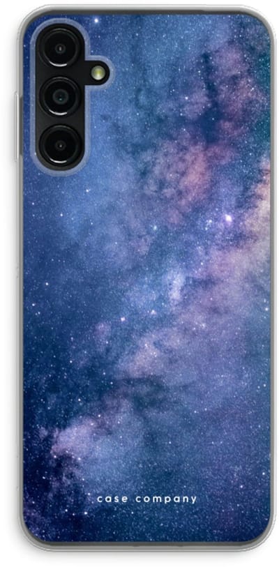 Case Company® - Hoesje geschikt voor Samsung Galaxy A14 hoesje - Nebula - Soft Cover Telefoonhoesje - Bescherming aan alle Kanten en Schermrand