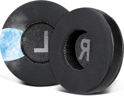 Vervangende koelgel oorkussens voor On-Ear Hoofdtelefoons, Geluidsisolatie en Comfortabele Earpads met Hoge Dichtheid