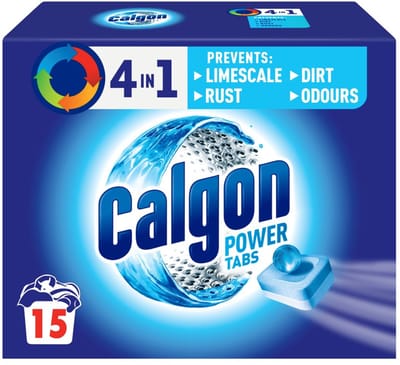 Calgon - Wasmachinereiniger - Powerball Tabs - 3 in 1 - 15 Wasbeurten - 195g