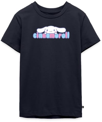 Cinnamoroll Gluurt Over De Letters Premium T-Shirt Tiener