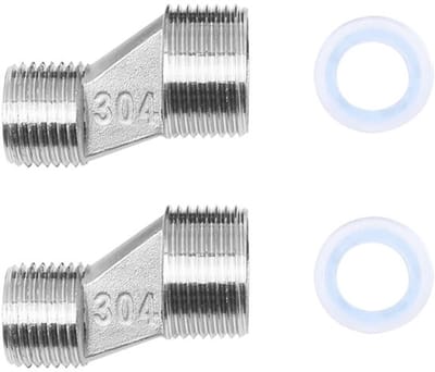 Jhubersproducts - S Connector - Doucheadapter - 10 mm offset - 1/2