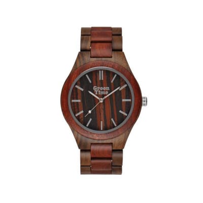 GreenTime City Basic Moscow - houten horloge voor mannen / vrouwen