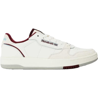 Reebok Unisex leren pumps voor volwassenen (Krijt/Grijs)