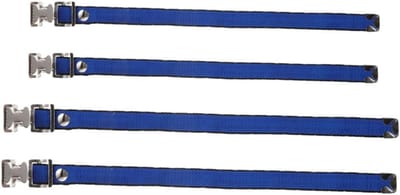 Stelten Accessoires - Vervangingskit Banden - Werk Stabiliteit - Verstelbare Pasvorm - 42 cm Lengte - Blauw
