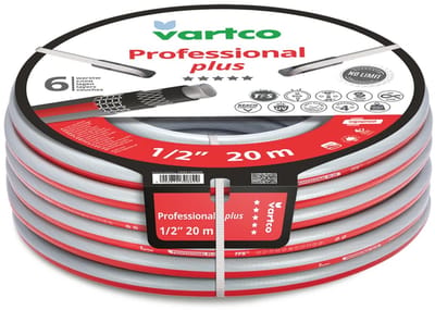 Vartco - 6-Ply Tuinslang 1/2" 20m | Anti Twist tuinslang |  flexibele slang UV-bestendig 30 Bar
