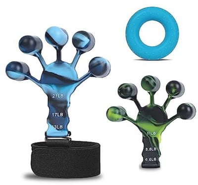 2 Stuks Haak Grip Krachttrainer - Verbeter Je Handkracht Met Deze Vinger Trainer